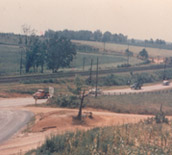 Riegel co land RR crossing